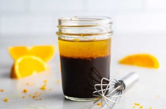 Orange Balsamic French dressing