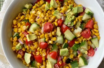 SKILLET FRIED CORN SALAD – The Southern Woman Cooks