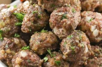 Straightforward Meatball Recipe – Spend With Pennies