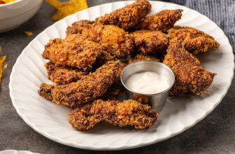 Crispy Ranch Hen Tenders | Cookies and Cups