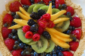 Gluten-Free Lemon Cookie Fruit Tart Recipe
