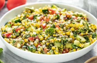 Summer season Contemporary Corn Salad