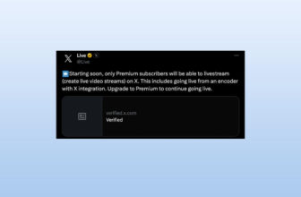 X is making dwell streaming a premium function