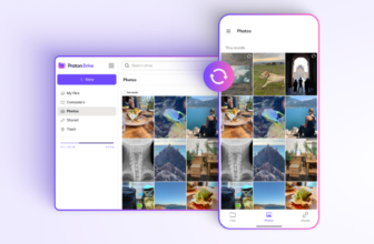 Proton can now again up pictures and movies in your iPhone with