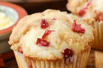 Rhubarb Muffins – Spend With Pennies