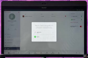 sync your favourite Peloton tracks with Apple Music or Spotify