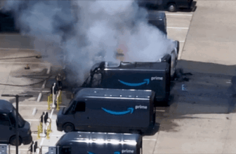 Amazon Supply Van Ignites in Fiery Explosion Throughout Houston’s Summer season Warmth