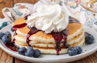 Blueberry Pancake Syrup – Barefeet within the Kitchen