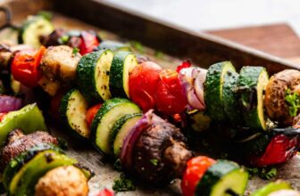 Grilled Veggie Kabobs – The Keep At House Chef