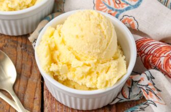 Mango Ice Cream – Barefeet within the Kitchen