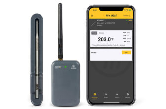 ThermoWorks’ RFX Meat wi-fi probe makes use of radio waves as a substitute of Bluetooth to observe meals on the grill