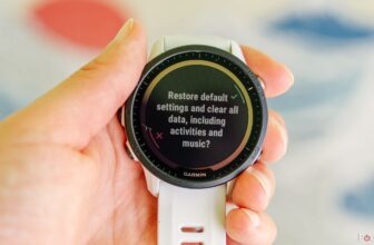 Methods to reset a Garmin Watch