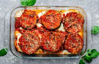 Finest Baked Eggplant Parmesan