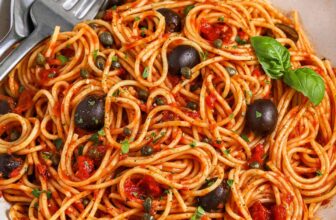 Pasta Puttanesca – Spend With Pennies