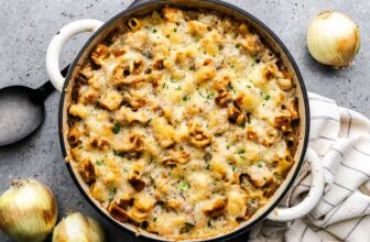 French Onion Pasta Casserole – The Keep At House Chef