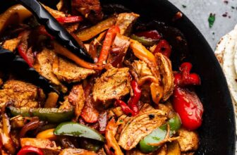 Scorching Skillet Hen Fajitas